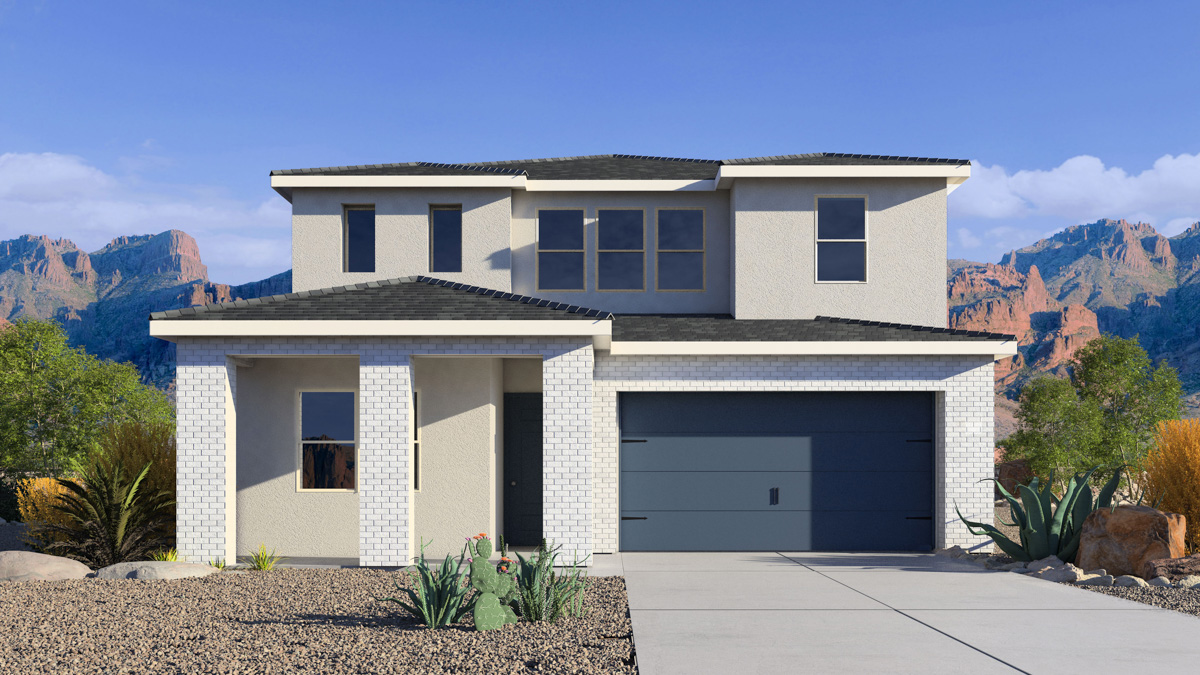 Miraval Front Elevation N