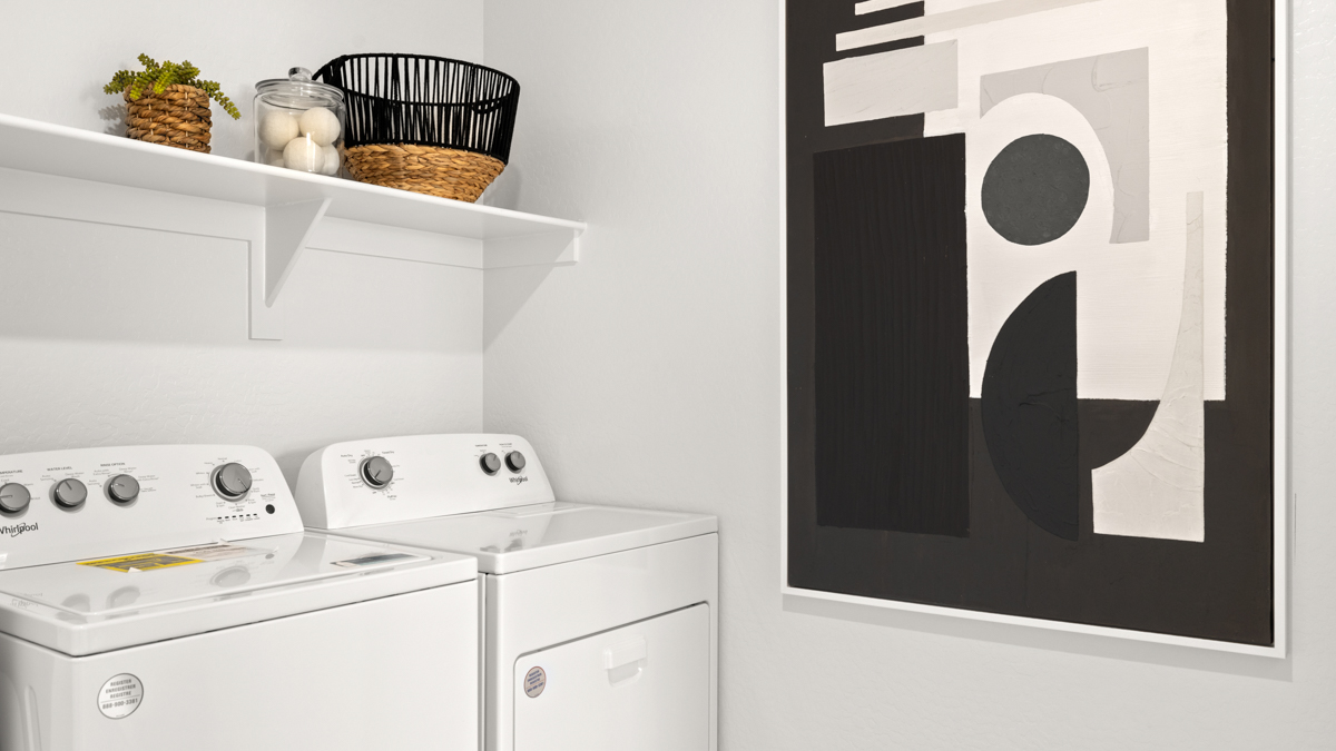 Model Laundry Room
