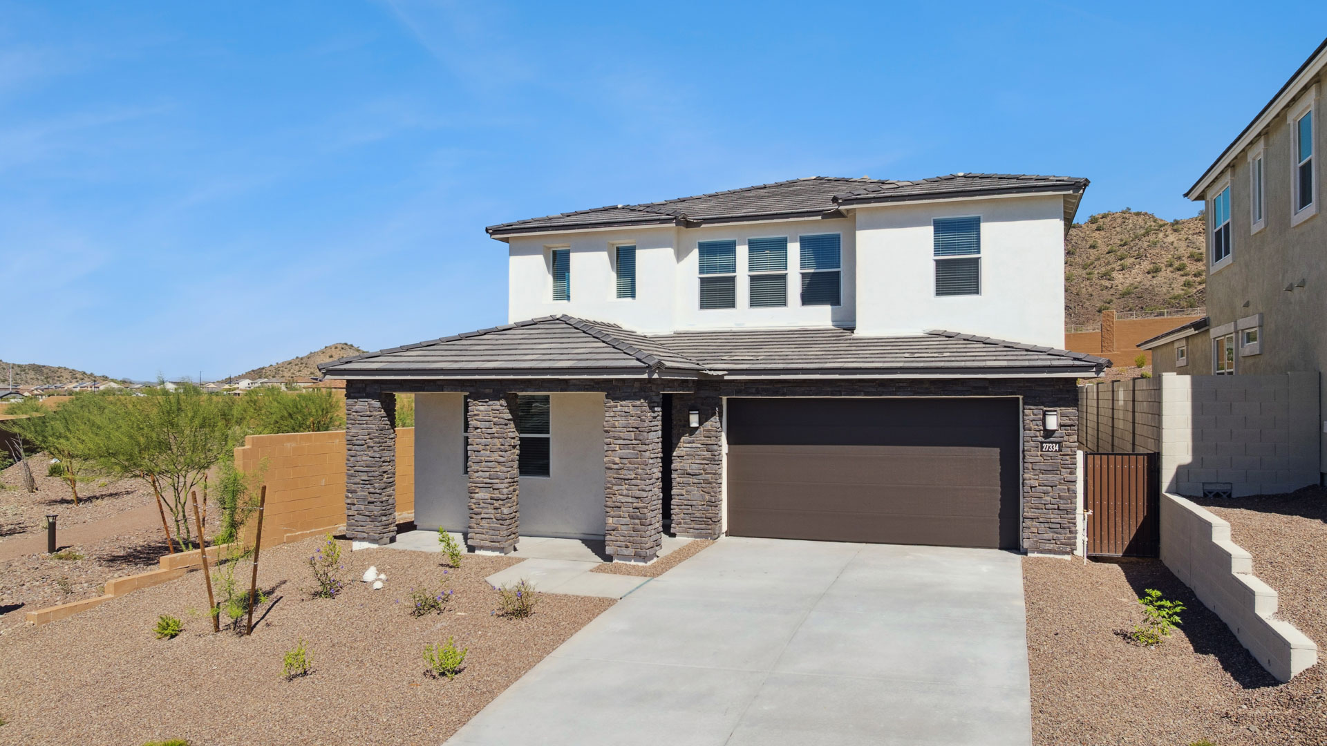 Lot 2059 front of home