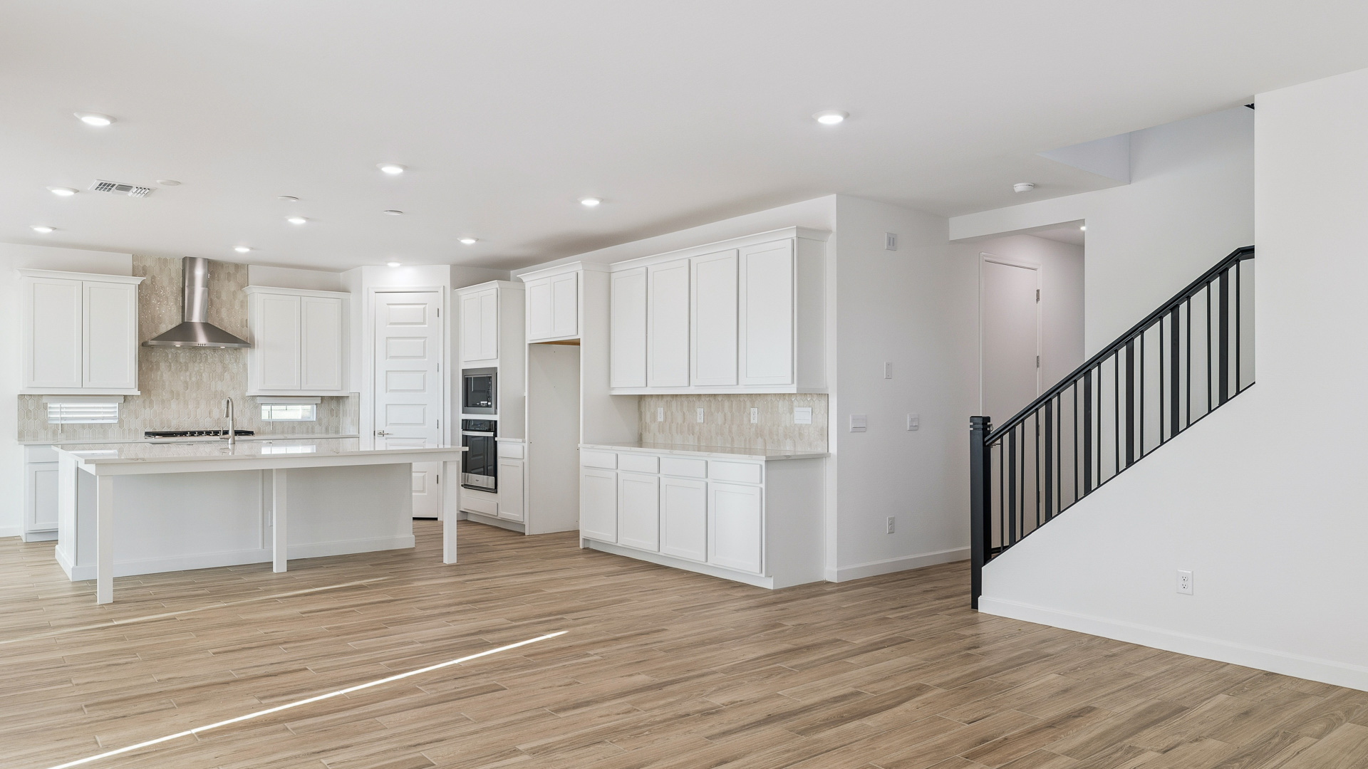 Living Room and Kitchen