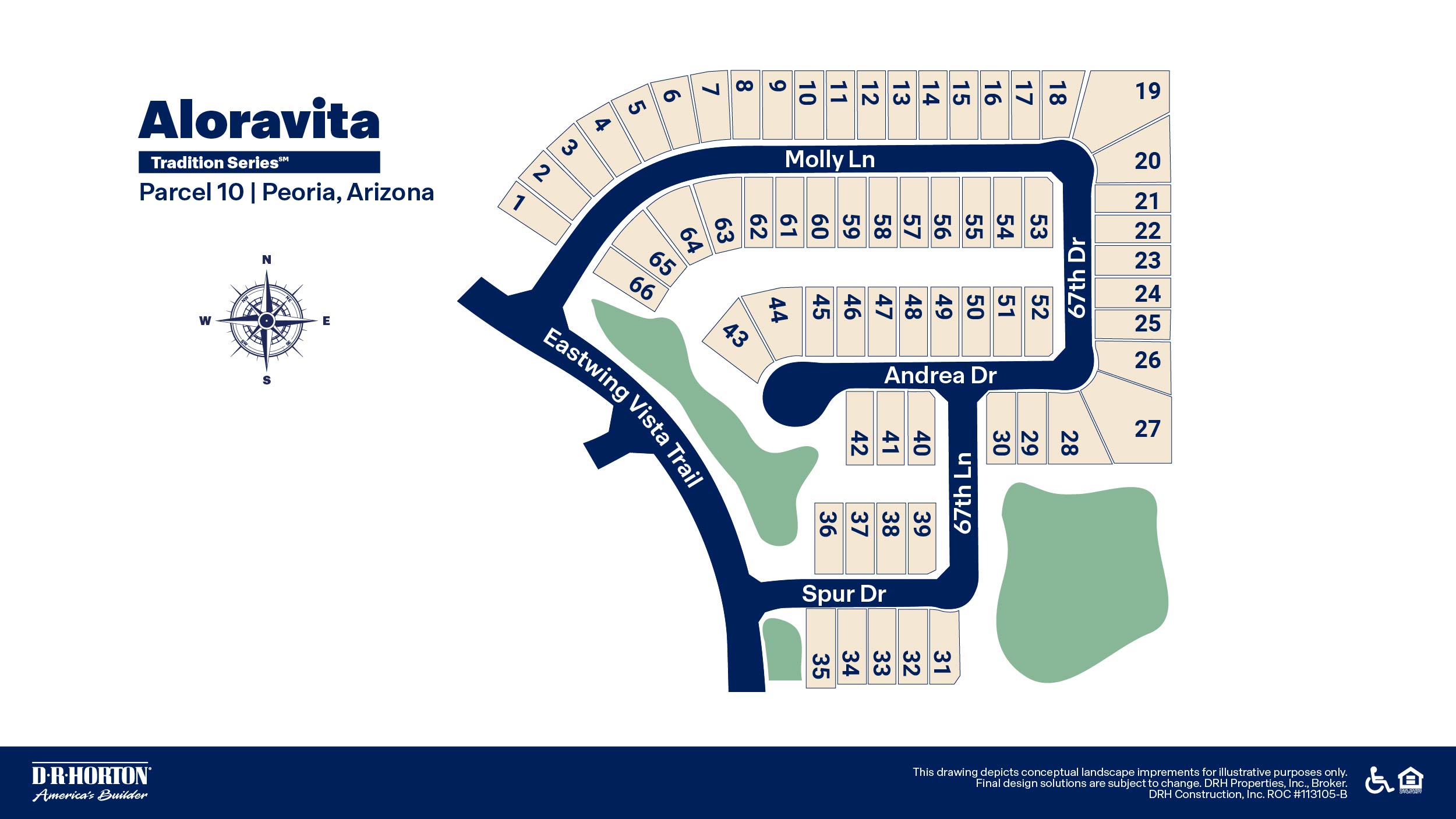 Static Lot Map