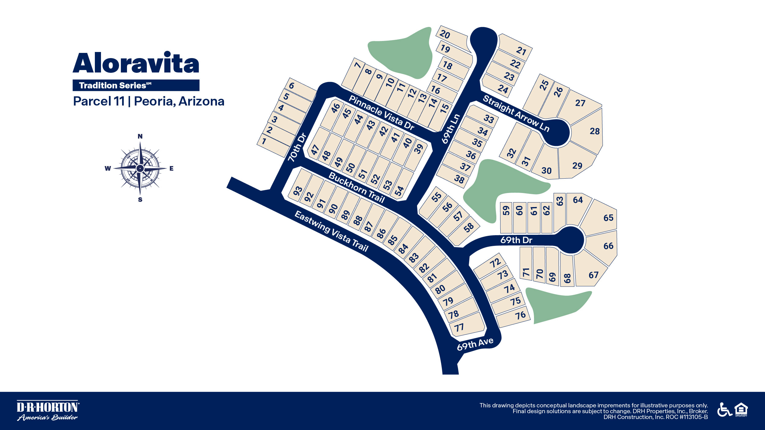 Static Lot Map
