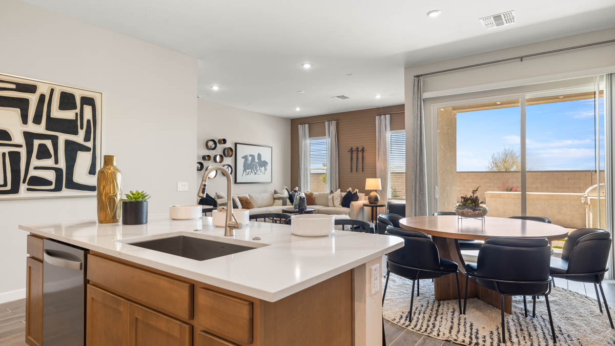 Kitchen and Great Room