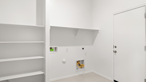 Pantry and Laundry