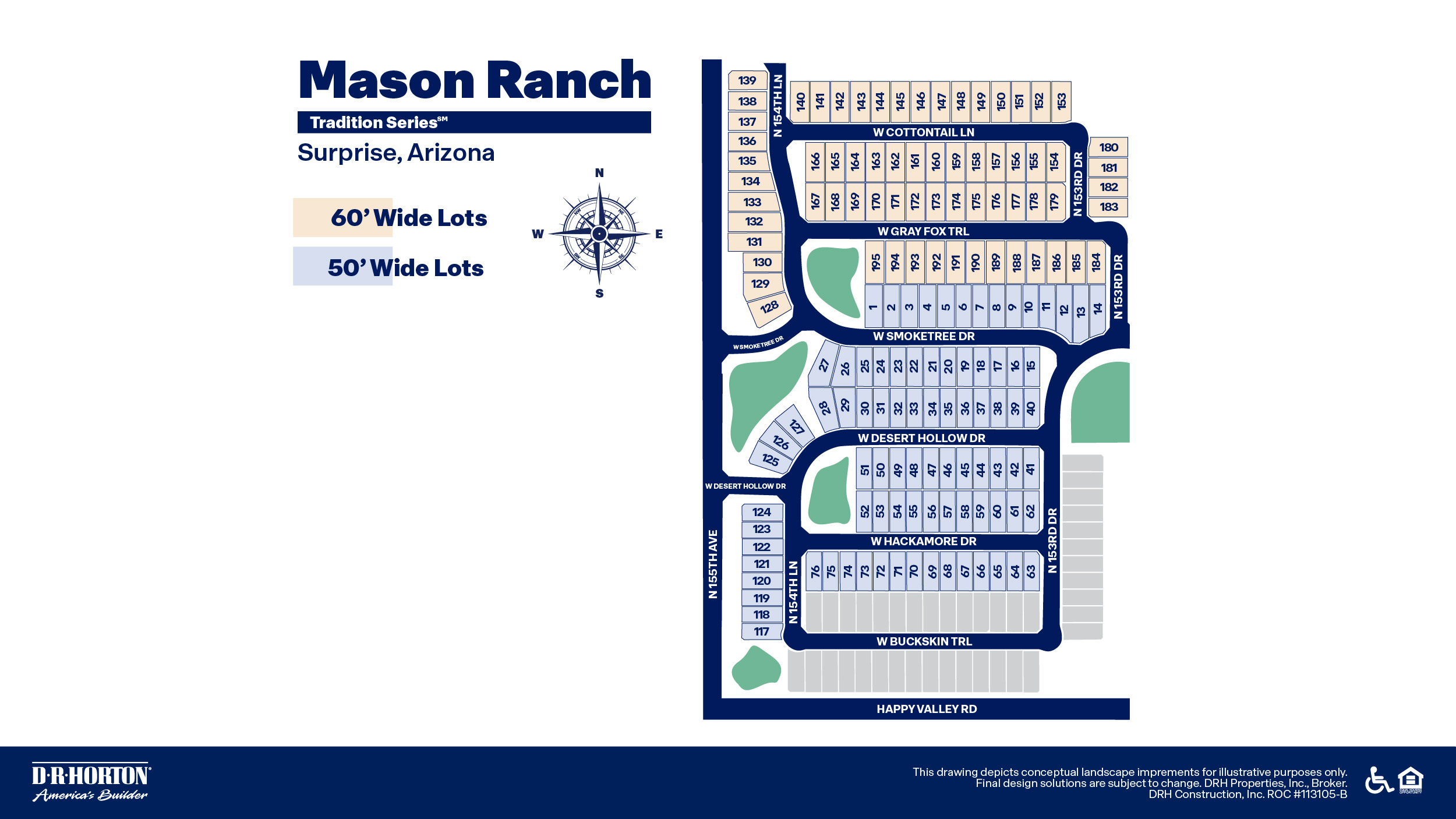 Static Lot Map