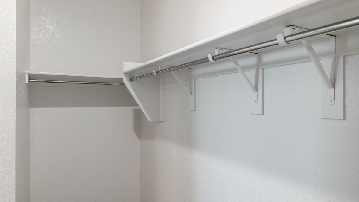 Primary closet