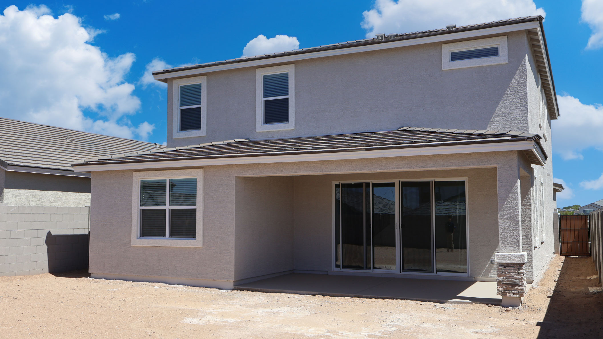 Crow Back of Home at 17807 W MISSION LN