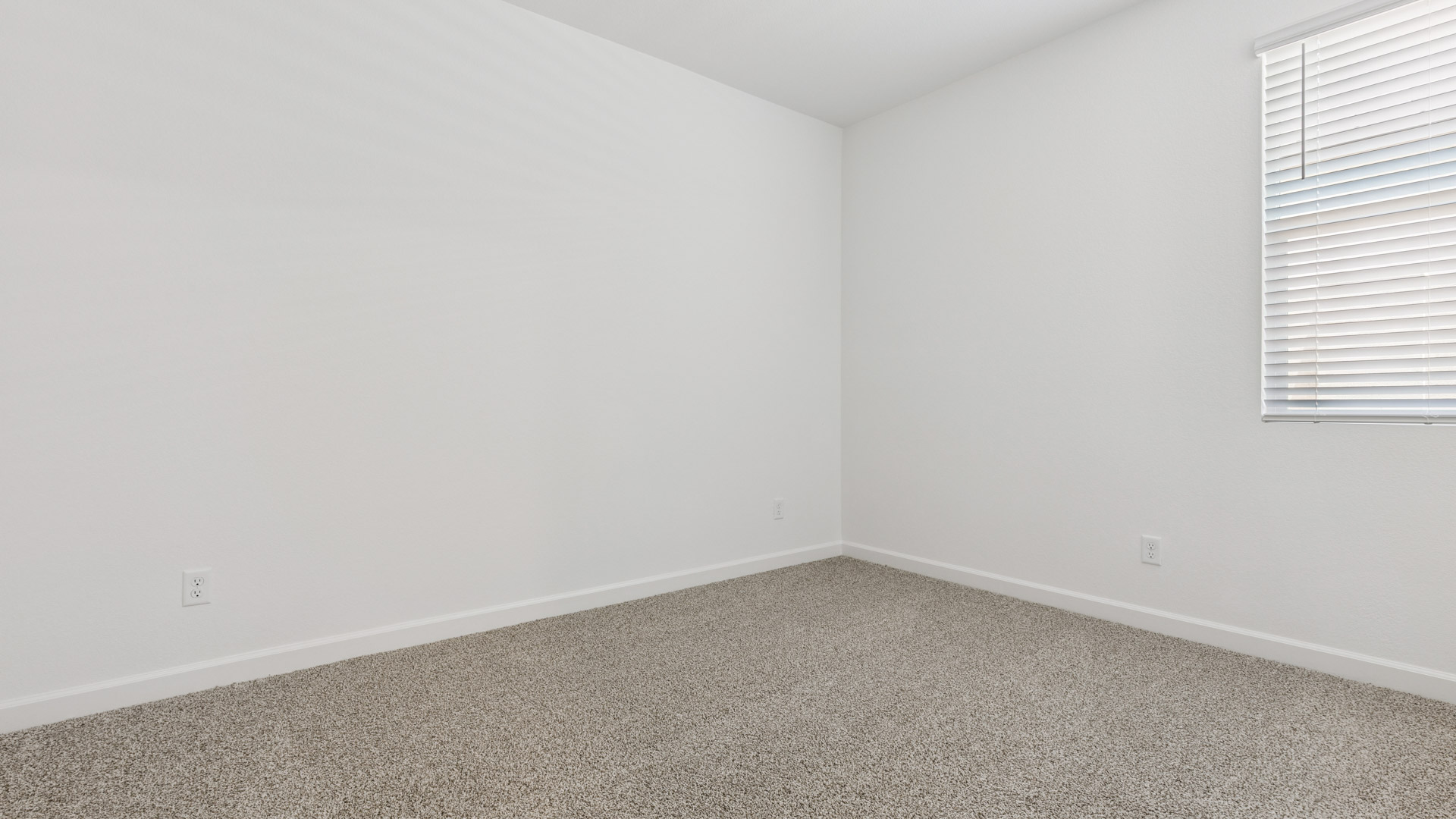 Comfortable guest bedroom featuring neutral-toned walls and a large closet.