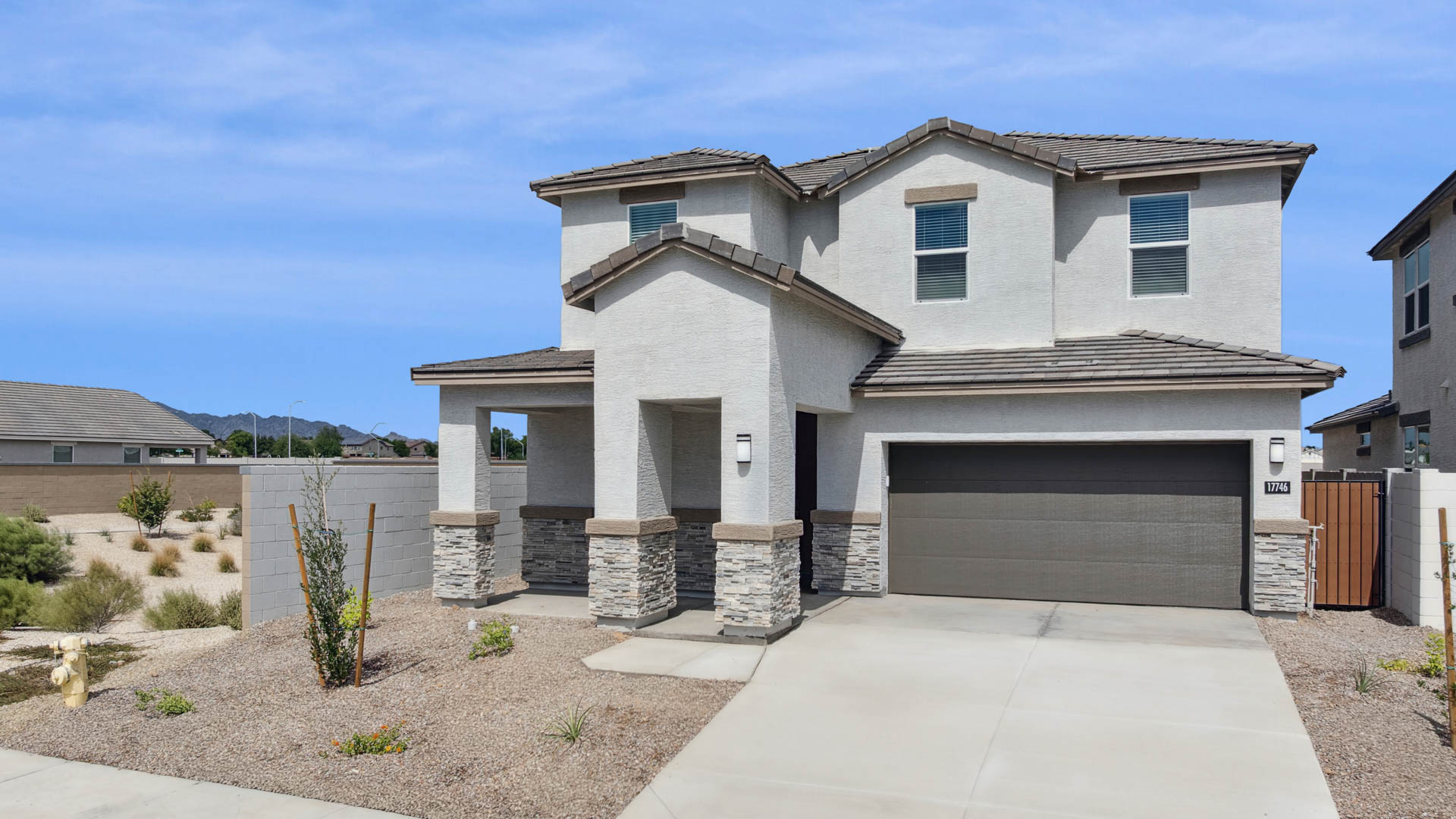 Apache Lot 161 Front of Home