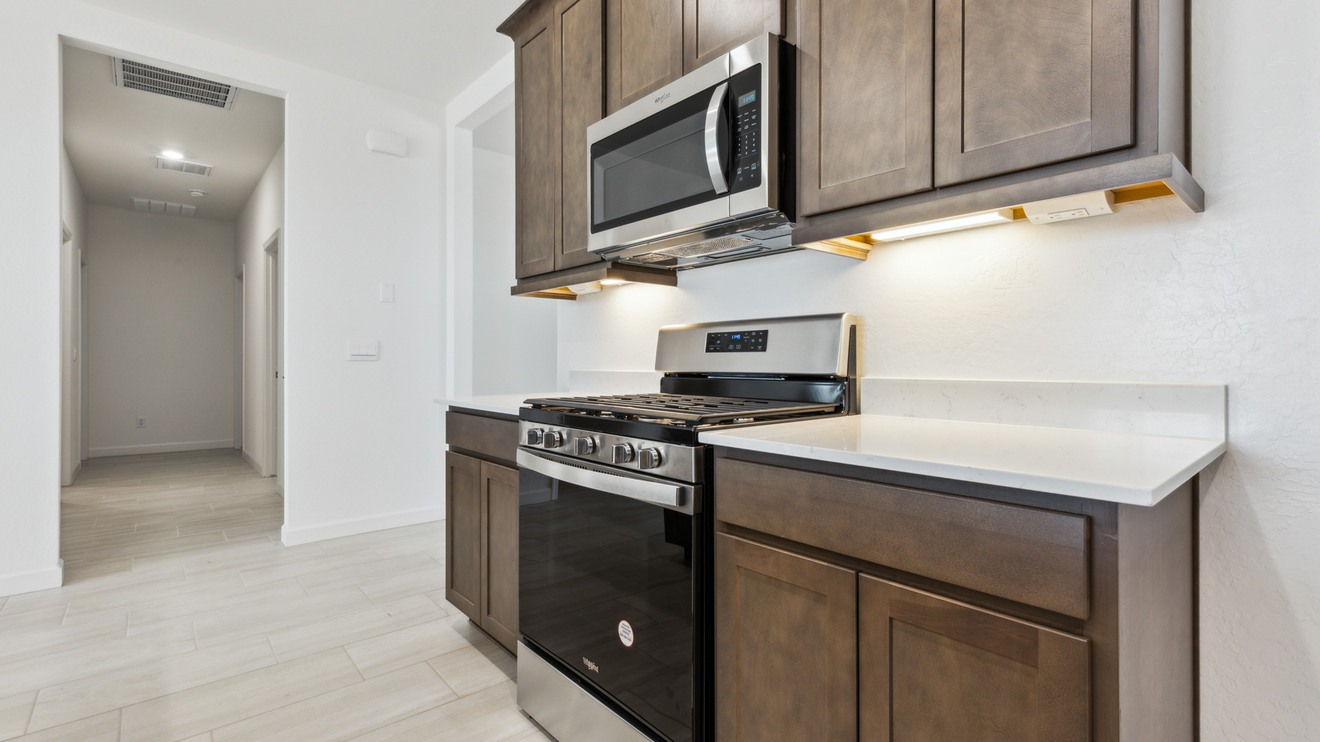 kitchen with large island