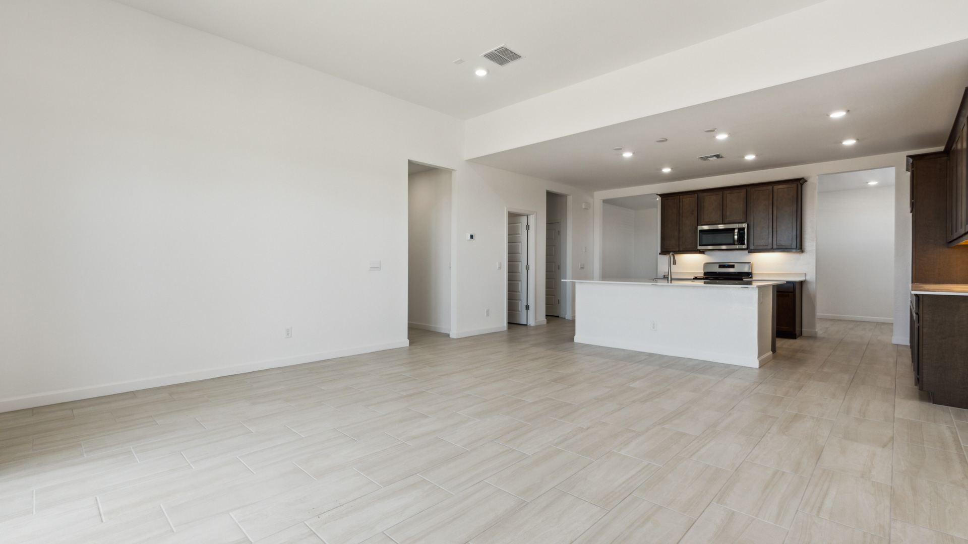 living and dining area