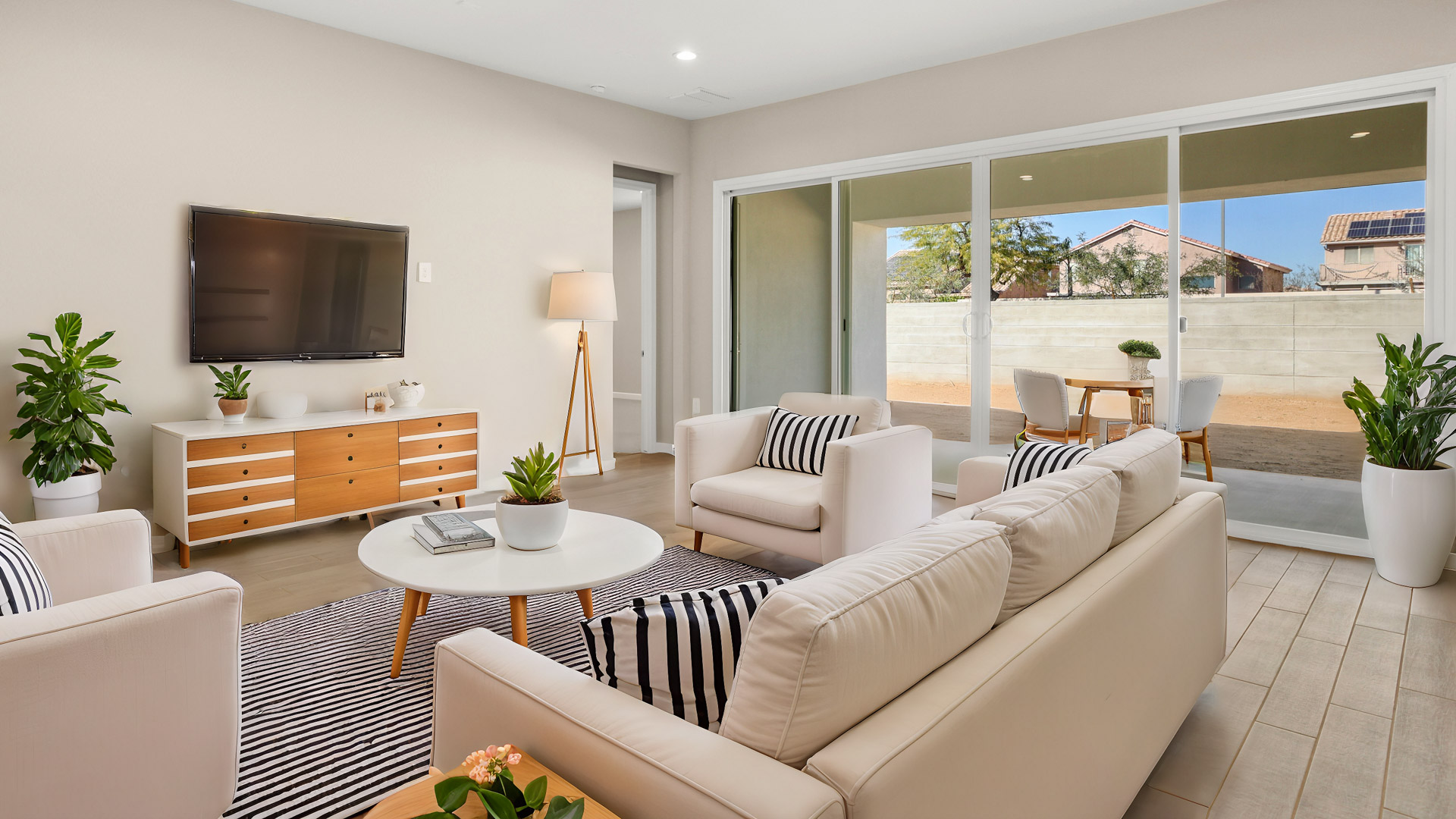 Virtually Staged Great Room