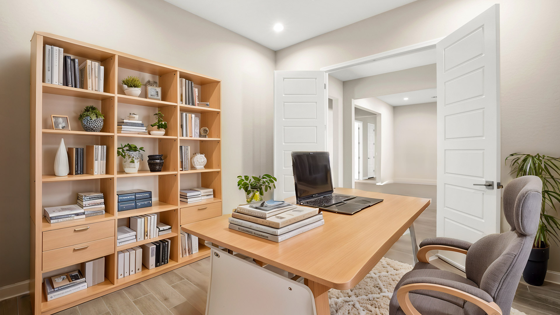 Virtually Staged Office