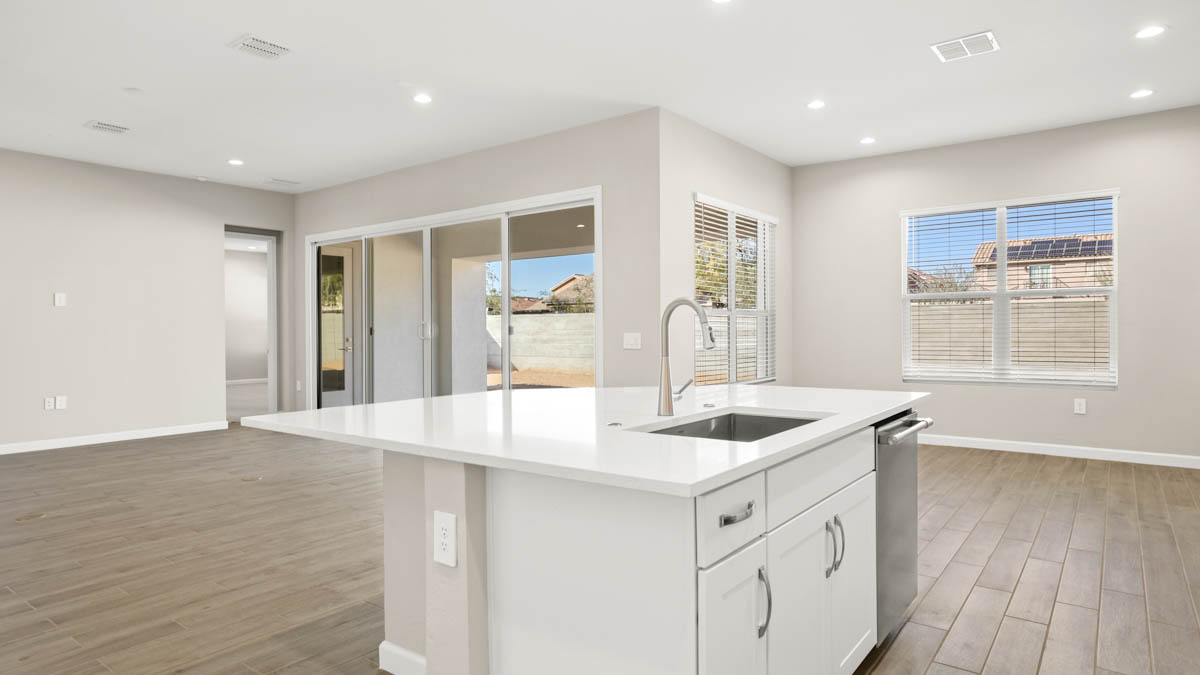 Kitchen, Breakfast Nook, and Great Room