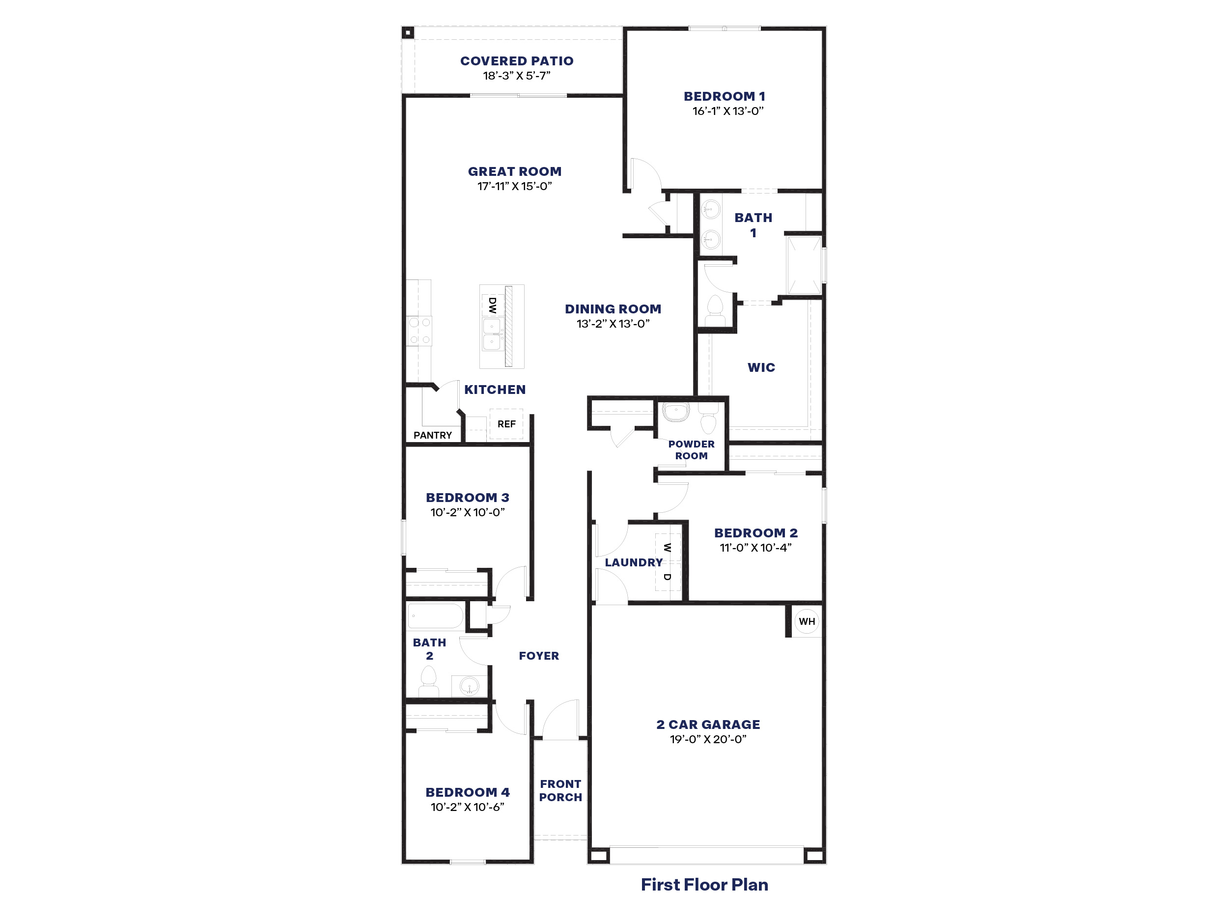 Harris Floor Plan - Desert Moon
