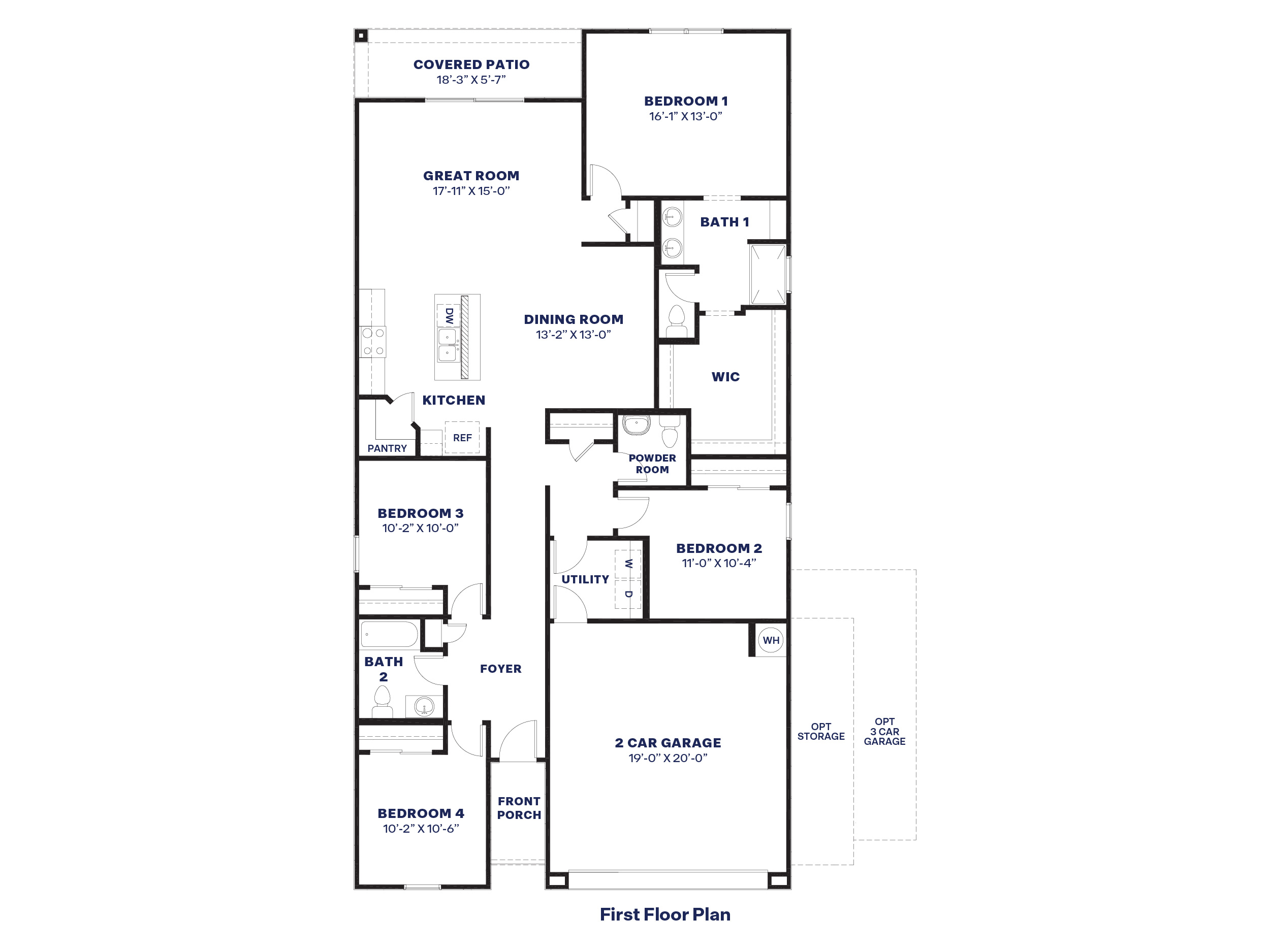 Harris Floor Plan - Desert Moon