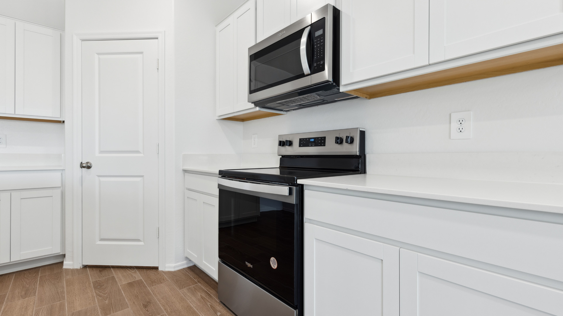 spacious kitchen with large island