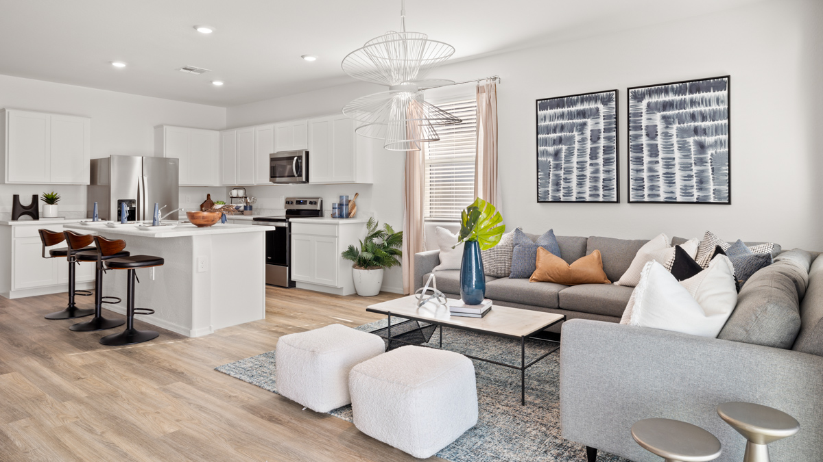 Great Room and Kitchen