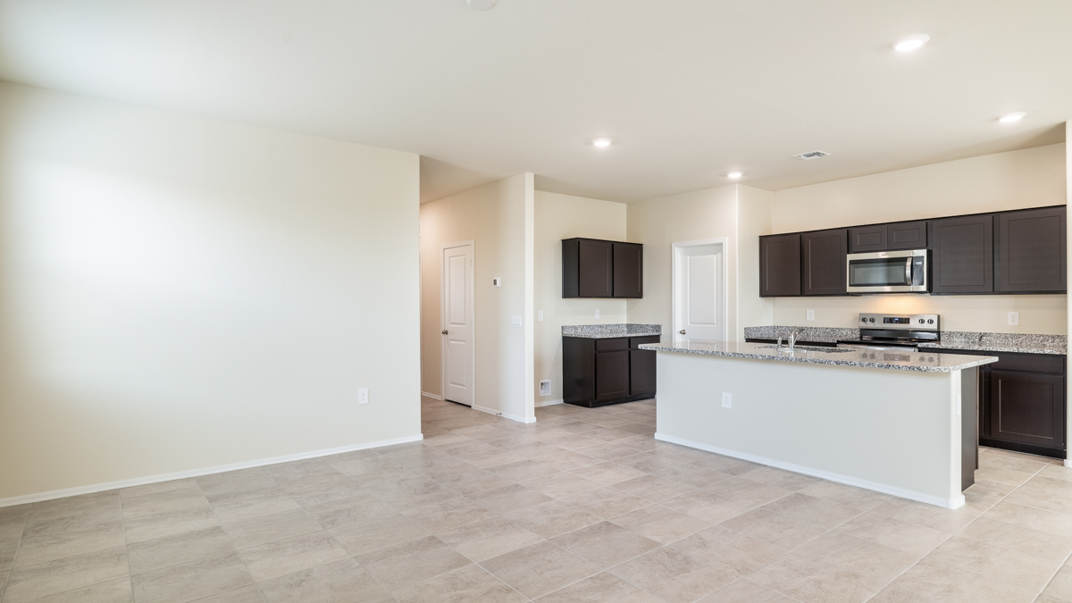 Living Room and Kitchen