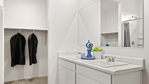 Owner's Suite Bathroom and Closet