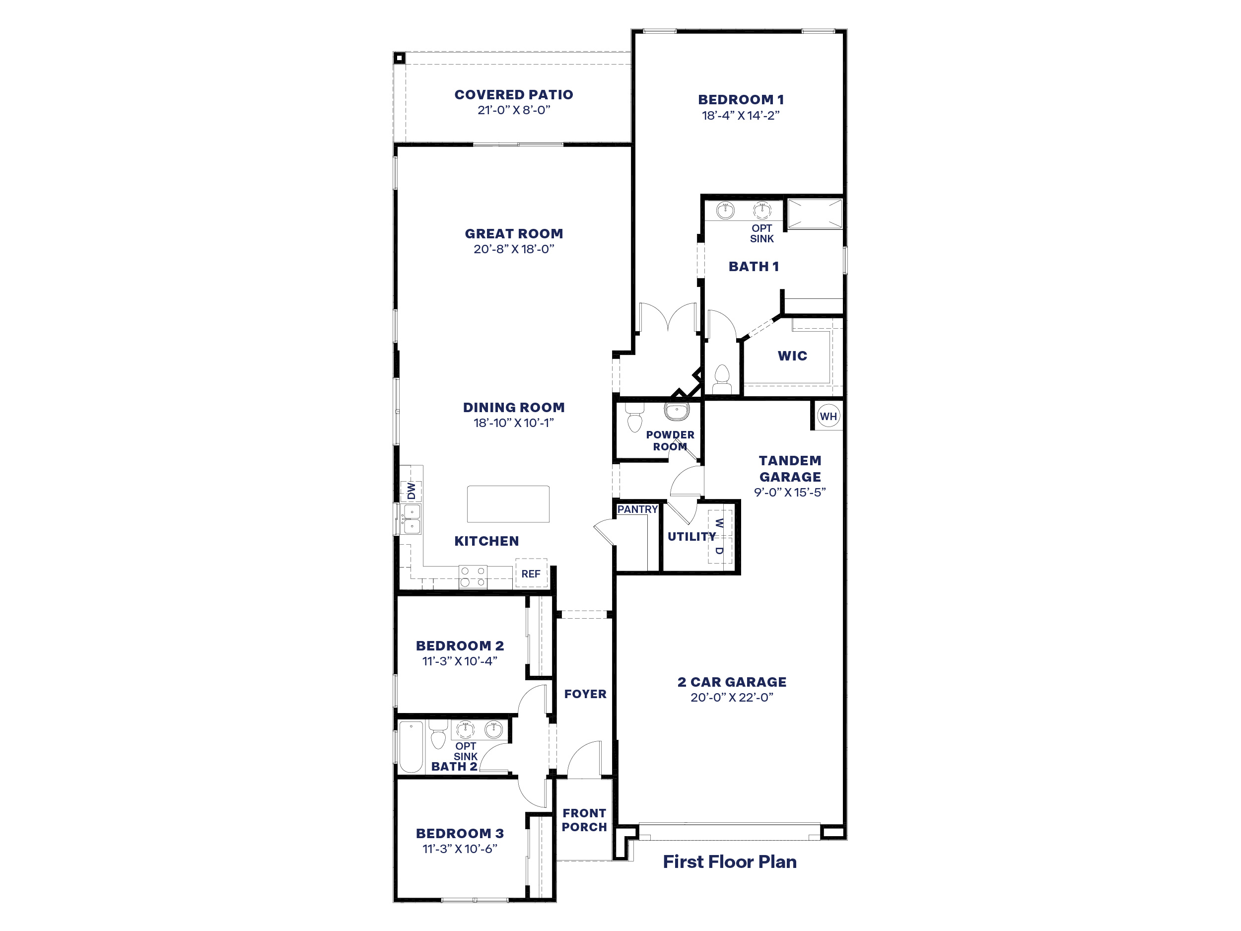 Floor Plan in Rio Rancho Estates | SURPRISE, AZ | D.R. Horton