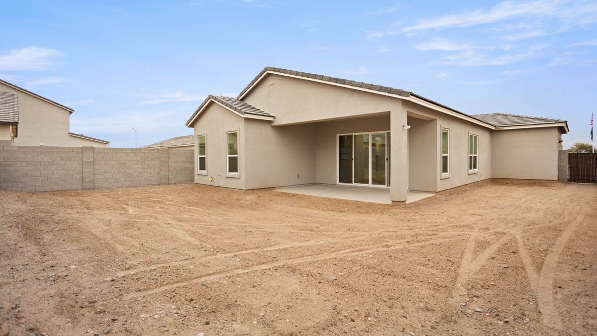 Backyard at Camino A Lago