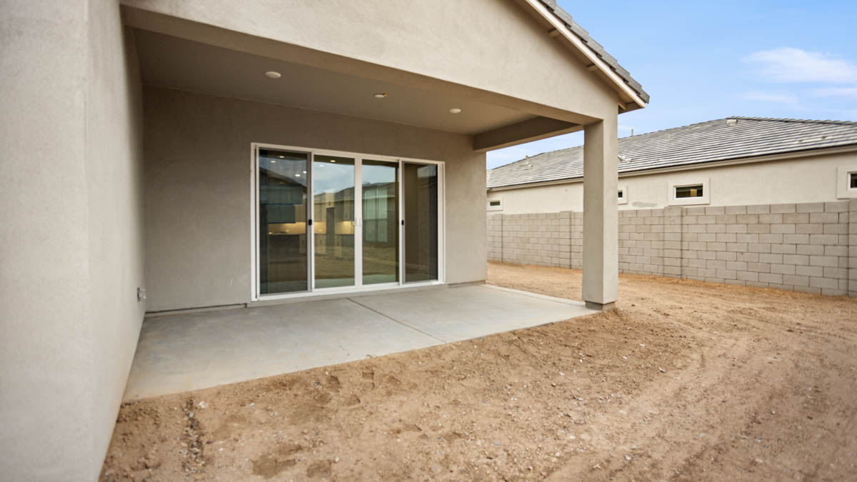 Backyard at Camino A Lago