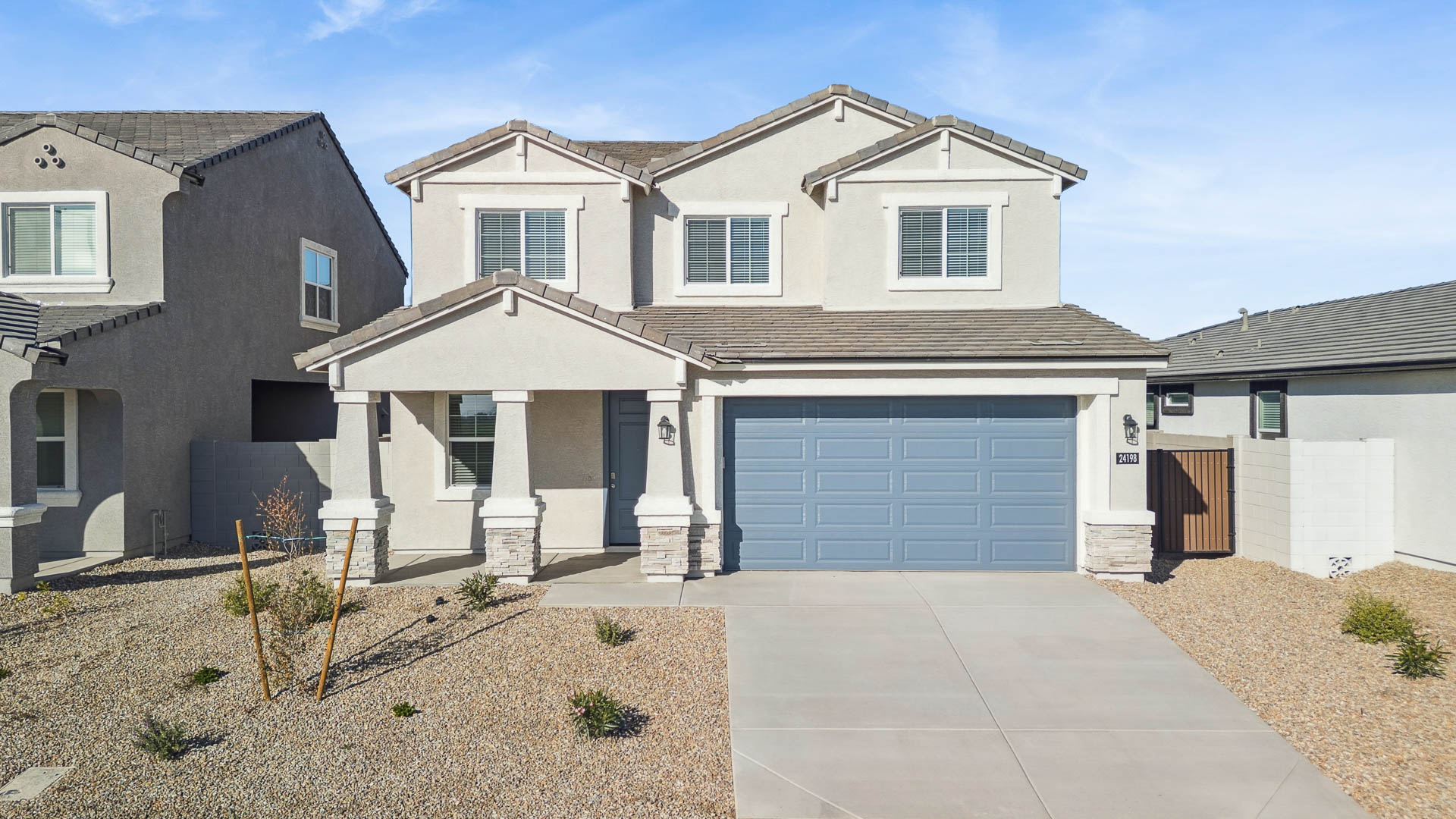Crow Front of Home at 24198 W Hacienda Ave