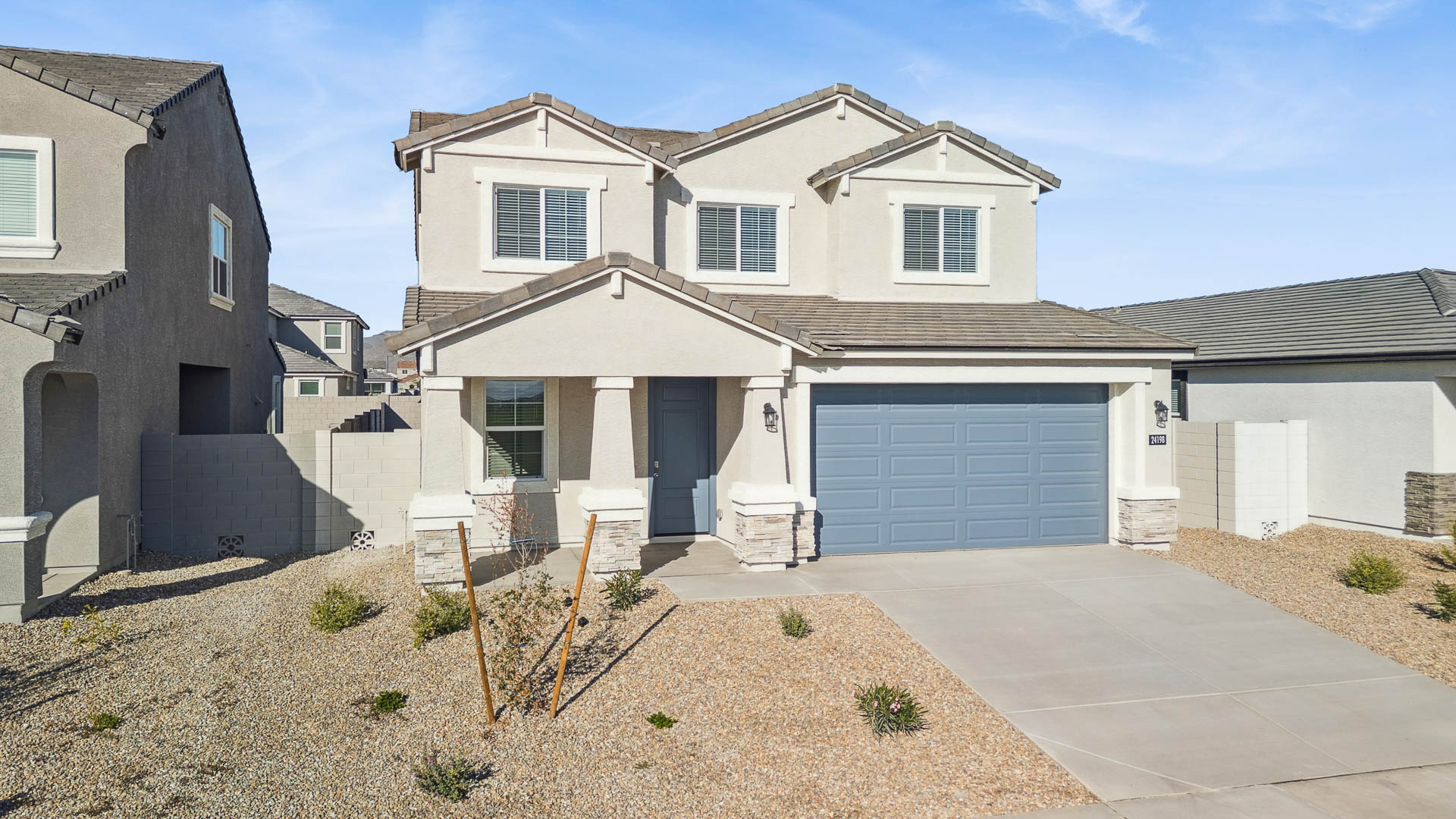 Crow Front of Home at 24198 W Hacienda Ave