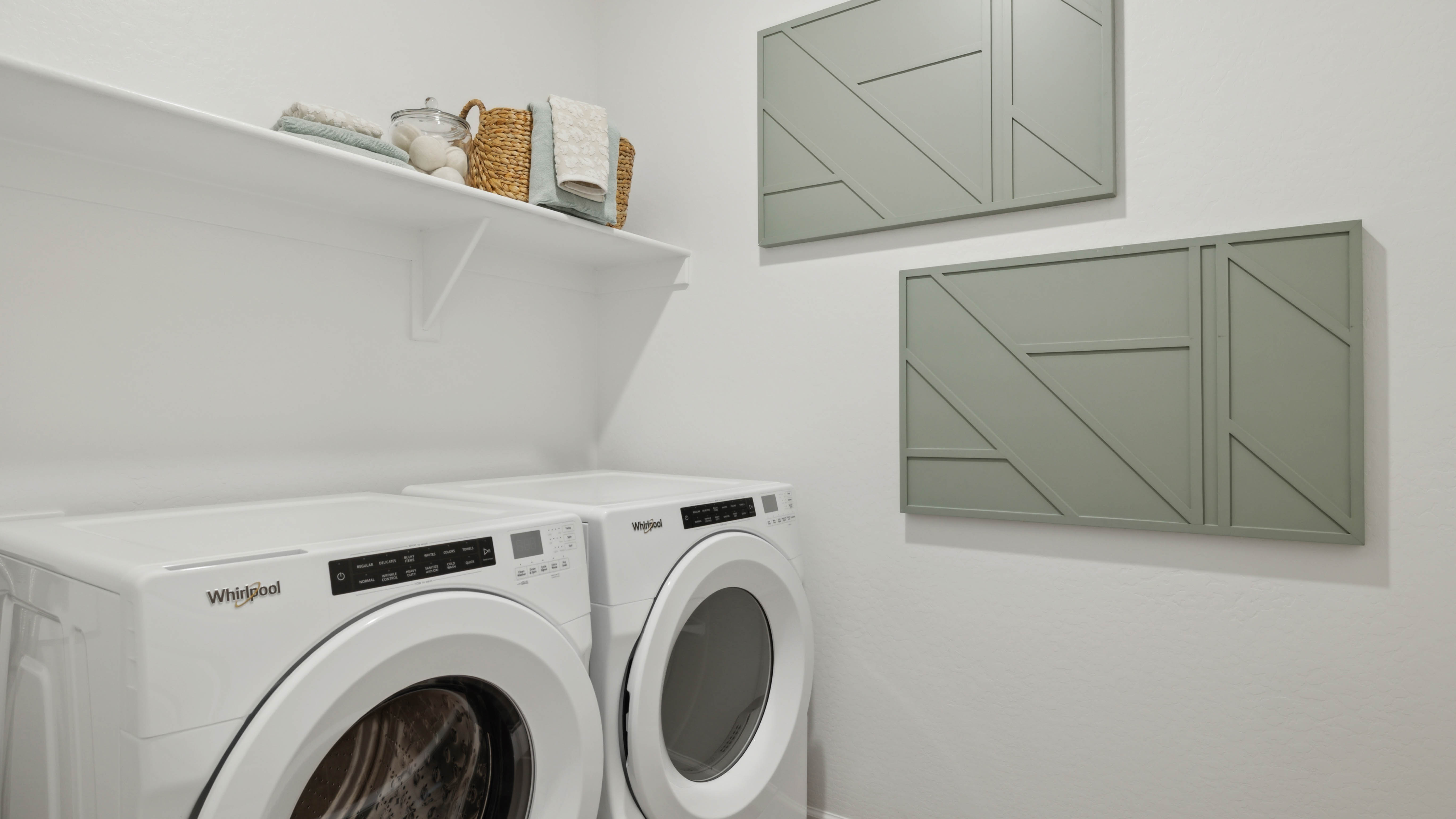 Model Laundry Room