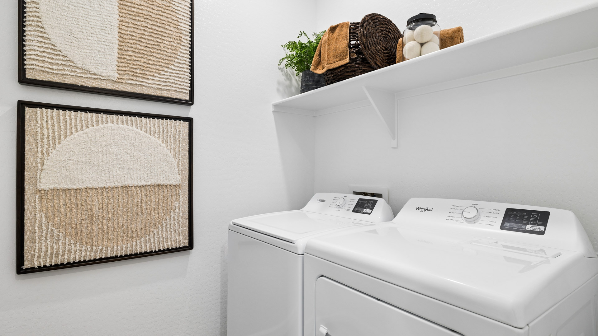Dune Model Laundry Room