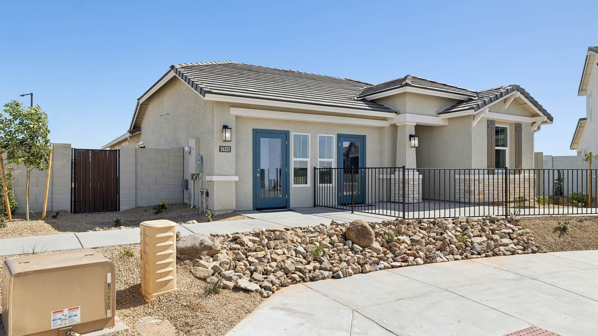 Dune Model Front of Home