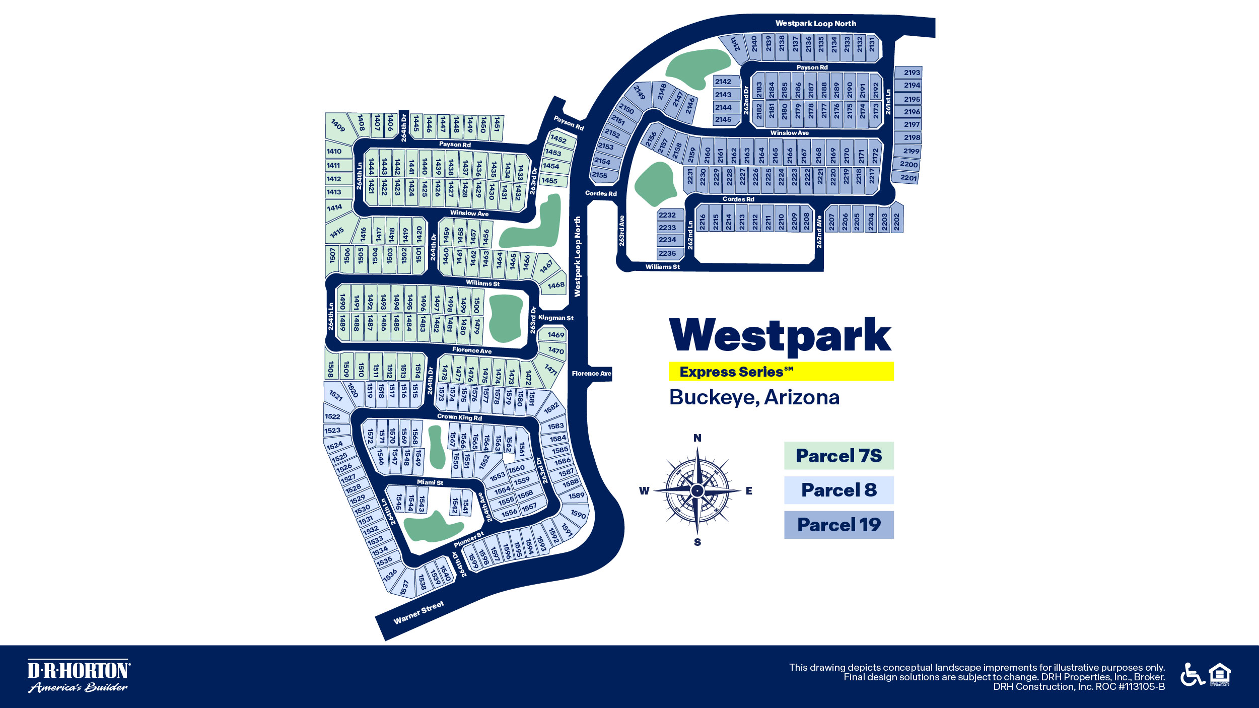 Static Lot Map