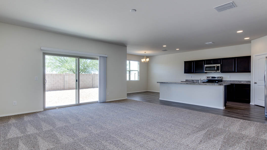 Fuji great room and kitchen