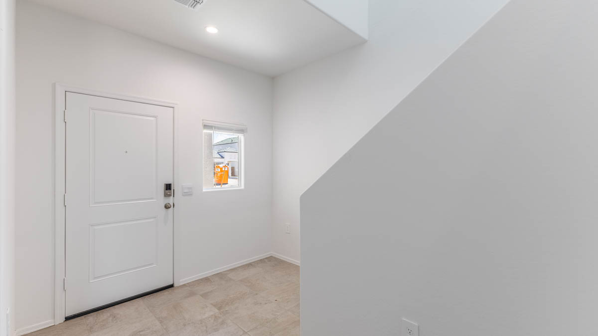 Yosemite front door and stairs to the second floor