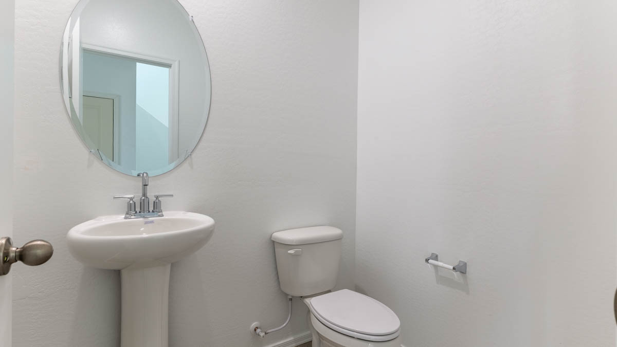 Yosemite bathroom with sink and toilet