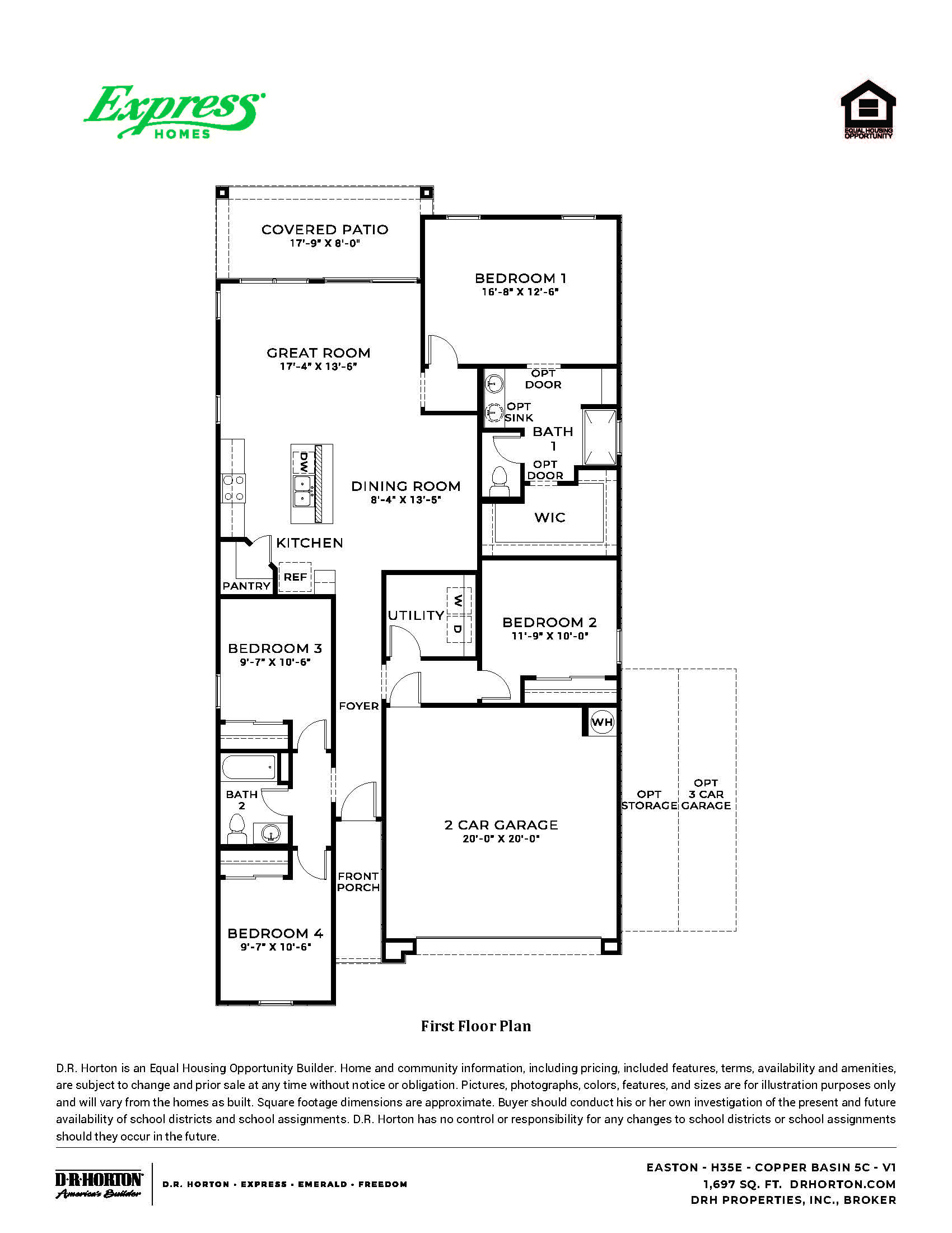 Easton floorplan