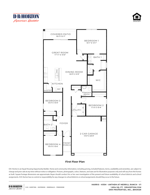 Harris floorplans