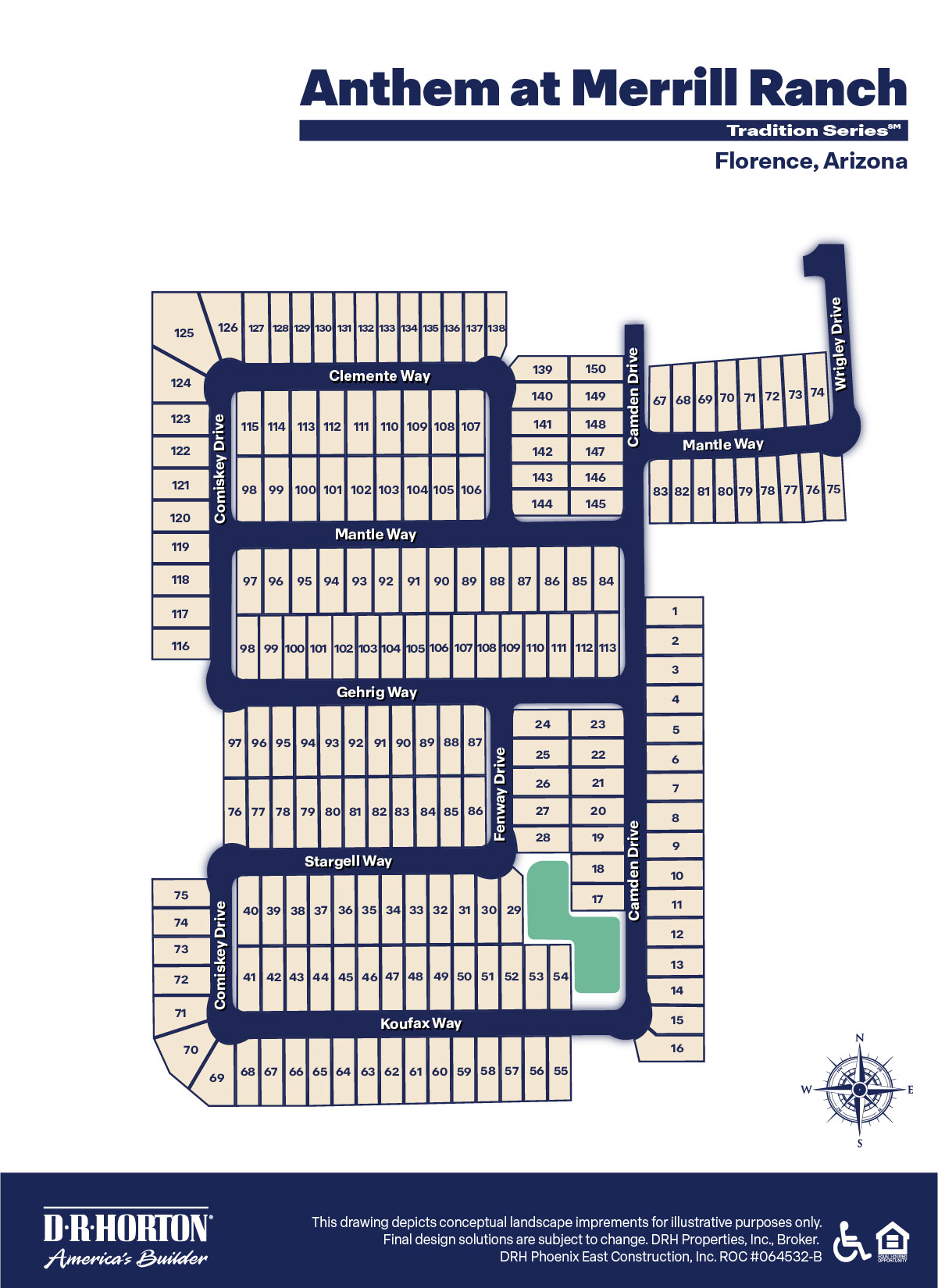 Static Lot Map