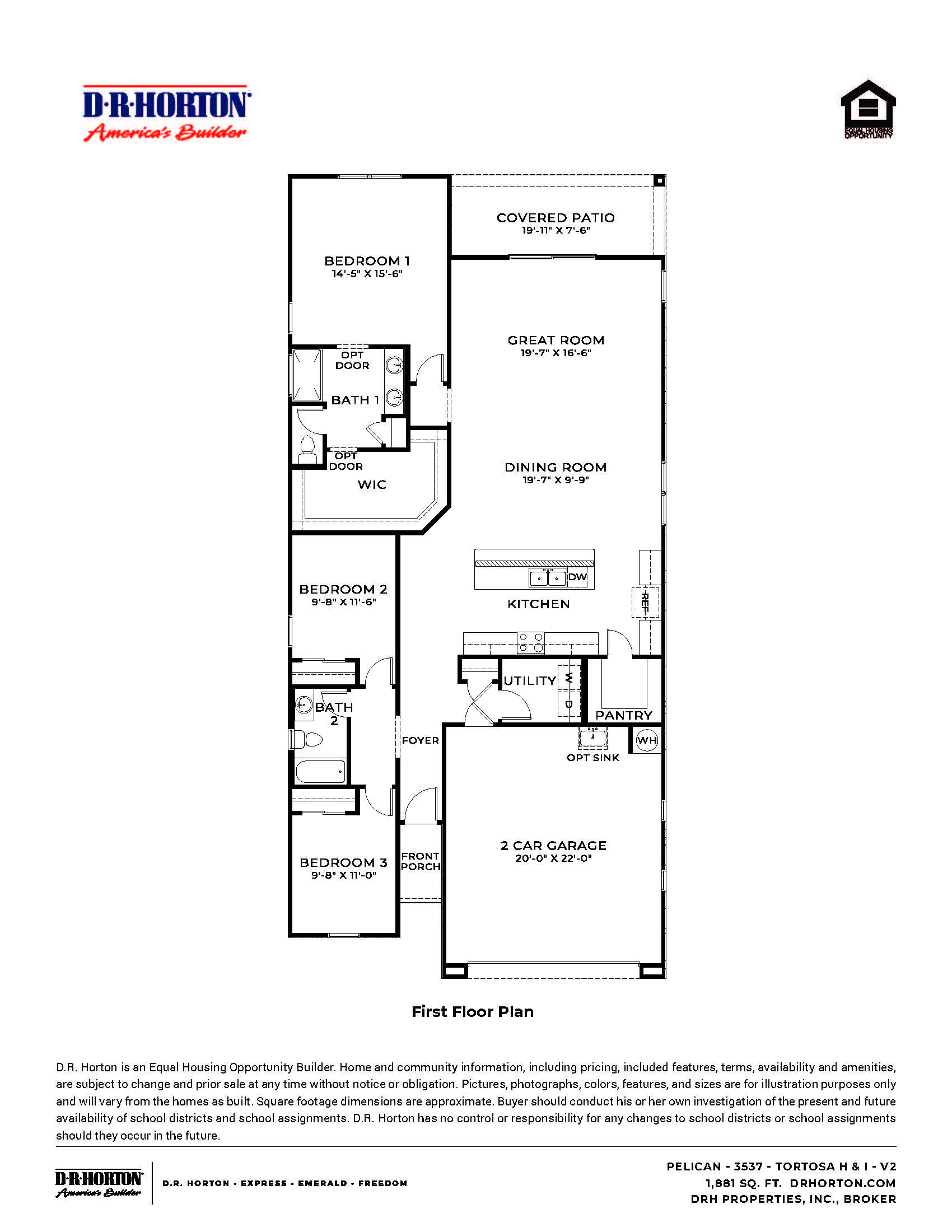Pelican floorplan
