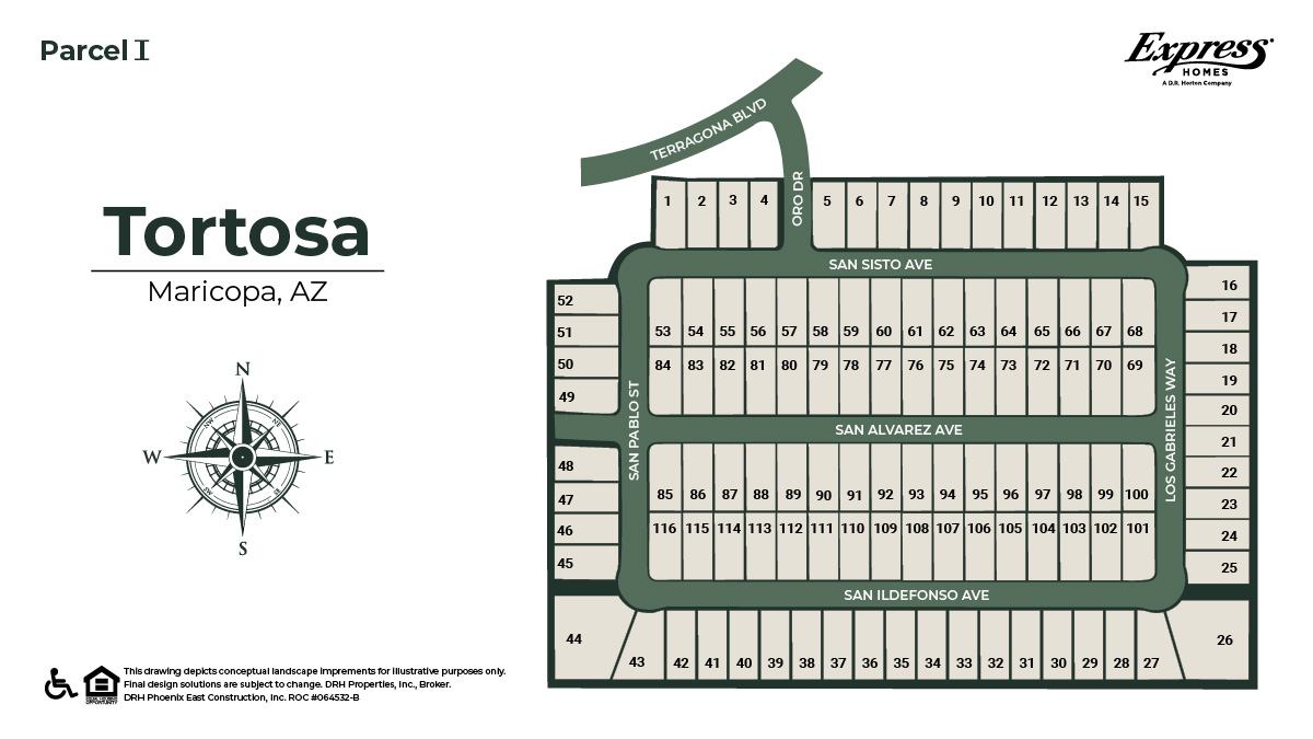 Static Lot Map