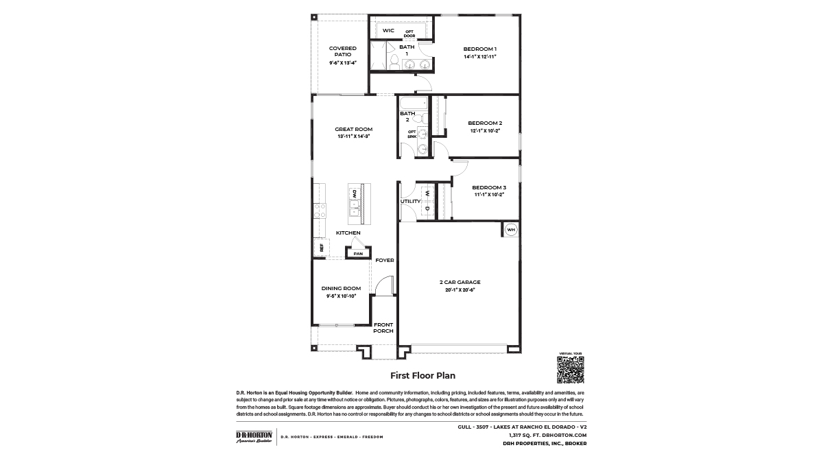 Gull floorplans