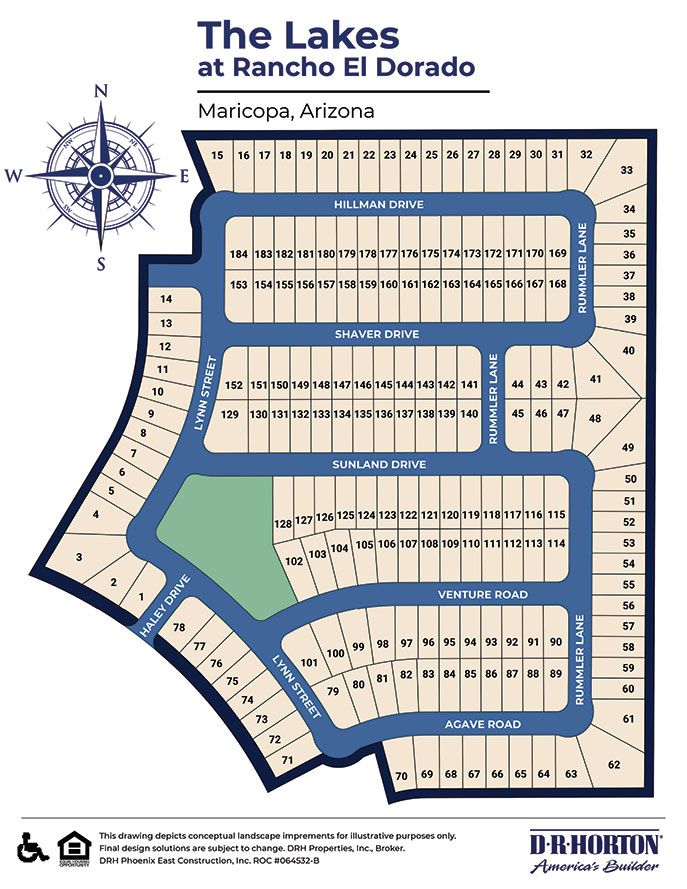 Static Lot Map