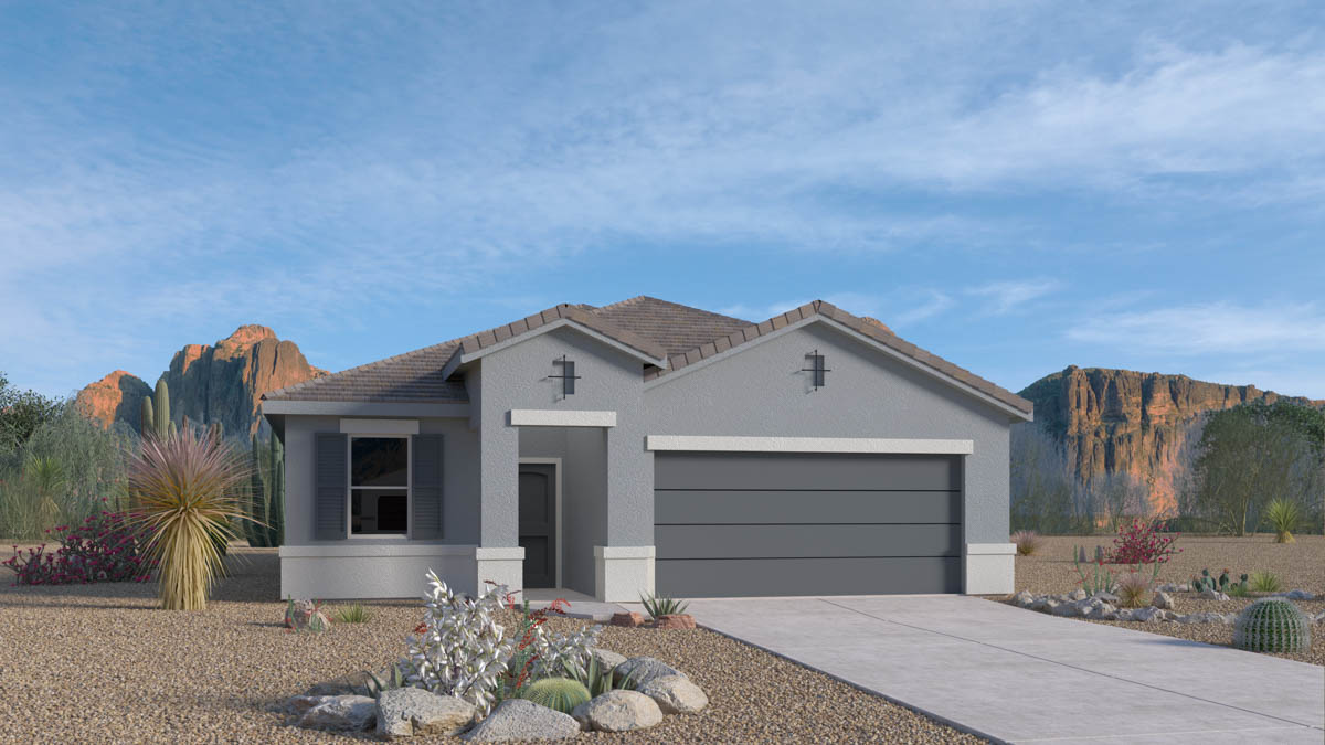 Floor Plan in Crestfield Manor Florence, AZ D.R. Horton