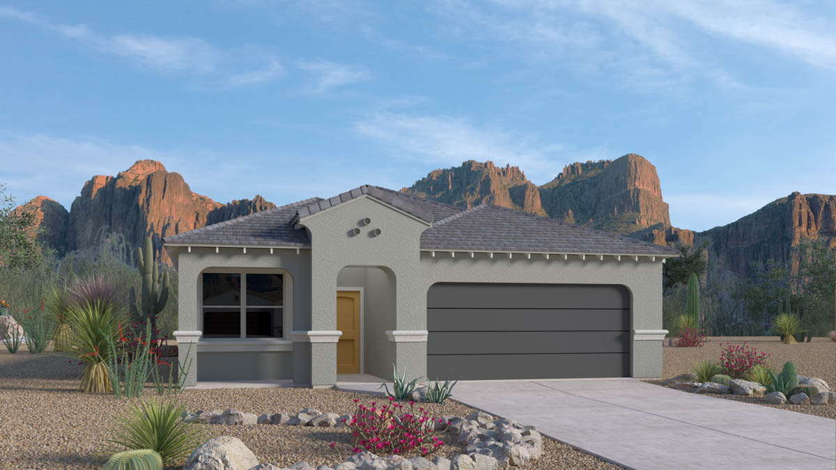 Floor Plan in Crestfield Manor Florence, AZ D.R. Horton