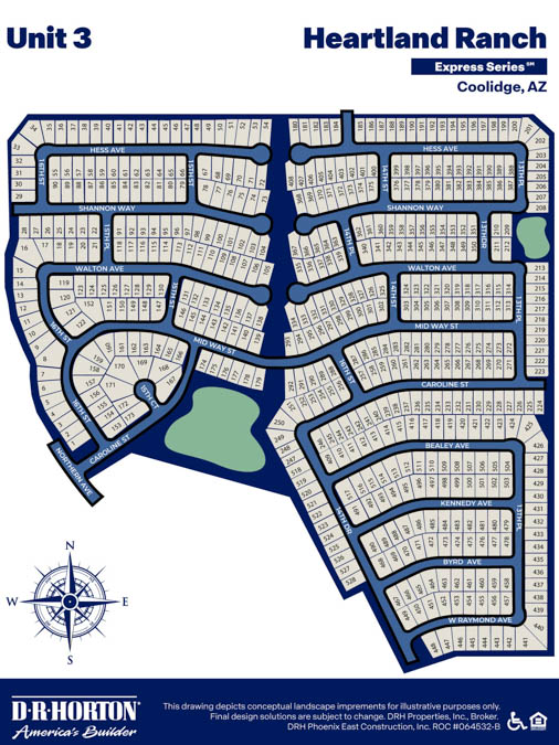 New Homes in Heartland Ranch Coolidge, AZ D.R. Horton