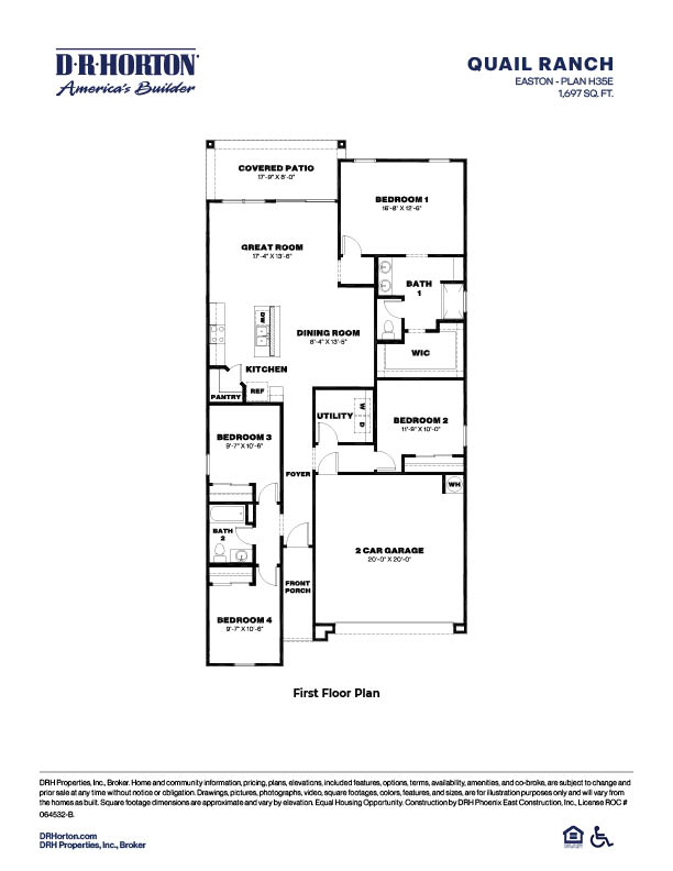 Easton floorplan