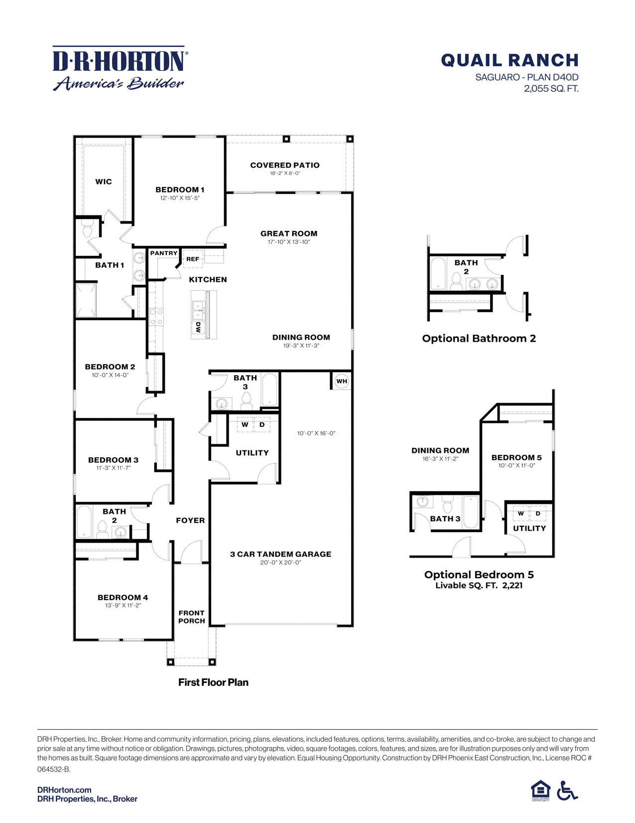 Saguaro Floor Plan