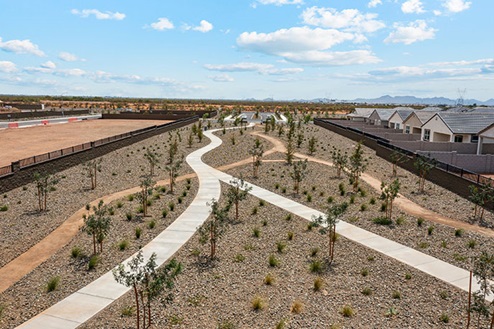 Community walk-paths