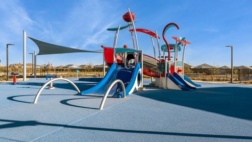 Community splash pad